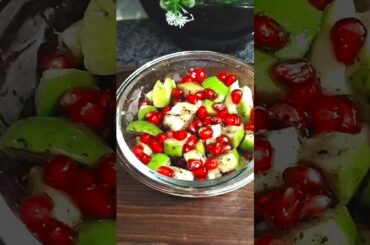 Healthy Weight Loss Fruit Chaat #HealthyChaat #WeightLossRecipe #Shorts