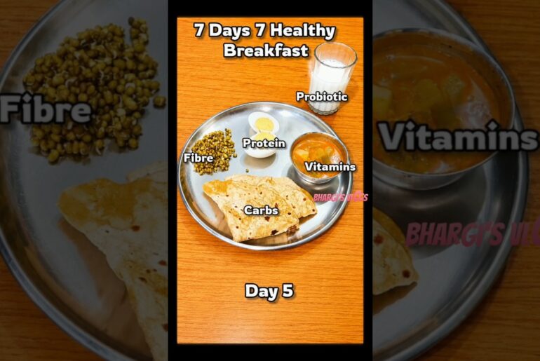 Day 5 | 7 Days, 7 Healthy Breakfasts #shorts #viral #viralshorts #viralvideo