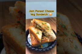 Jain Sandwich Recipe | Paneer Cheese Veg Sandwich | No Onion No Garlic @Thekitchenscraft