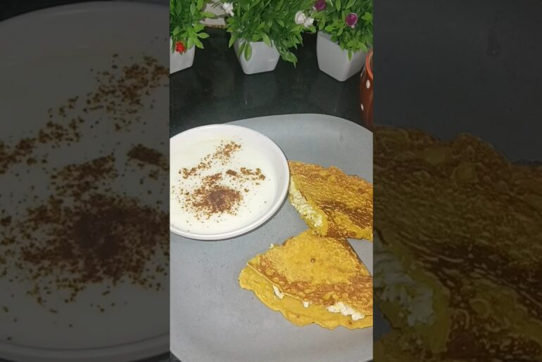 Paneer Stuffed Basen Chilla | High Protein Breakfast | Healthy & Easy Recipe