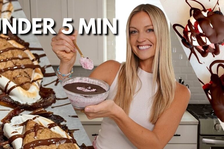 6 Healthy Snacks in Under 5 Minutes