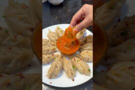 Healthy sooji momo | No maida | #explore #cookingchannel #food #minivlog #viralshorts #viralrecipe