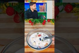 Gurmeet Choudhary Diet plan|Healthy and tasty Oats recipe|One Bowl Healthy Oats #shorts#ytshorts