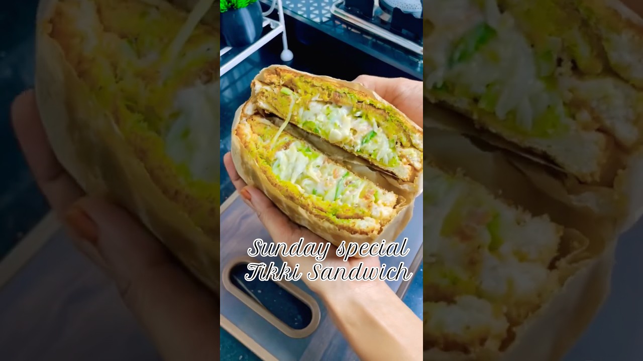 Sunday Special Tikki Sandwich | Quick & Easy Tikki Sandwich |#trending #food #cooking #sandwich Sunday Special Tikki Sandwich | Quick & Easy Tikki Sandwich |#trending #food #cooking #sandwich