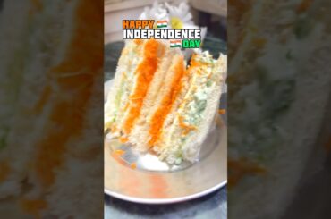 Independence Sandwich recipe #viral #trending #independence #flag