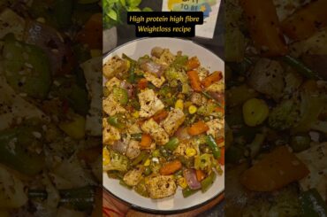 High-Protein & High-Fibre Stir-Fried Vegetables # #youtubeshorts #shorts #shortvideo