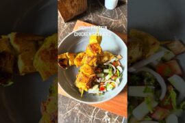 Healthy High-Protein Chicken Skewers Recipe | Low Calorie Meal Prep  #highproteinmeals #healthymeal