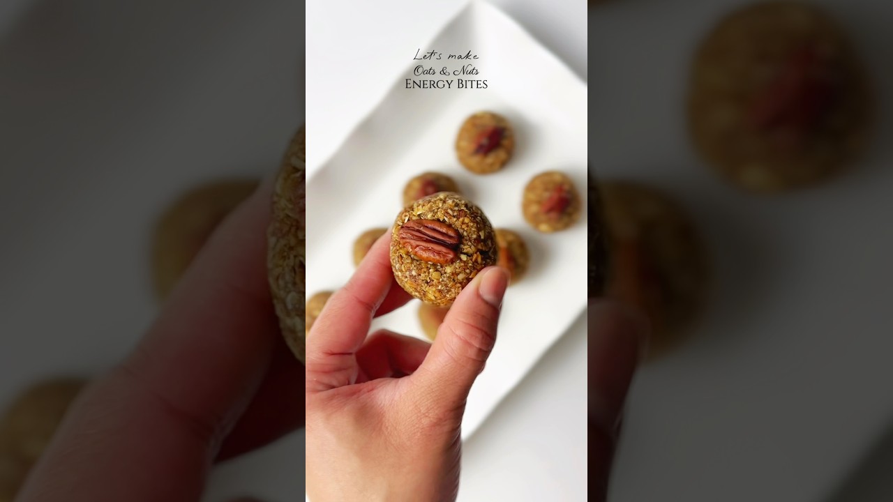 Healthy Oatmeal Energy Bites With Jaggery #shorts #recipe #granola #energyballs #healthysnacks Healthy Oatmeal Energy Bites With Jaggery #shorts #recipe #granola #energyballs #healthysnacks