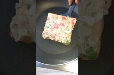Crispy Healthy Bread Toast | Quick Morning Snack#shorts #snacks #shortsfeed #recipe #cooking