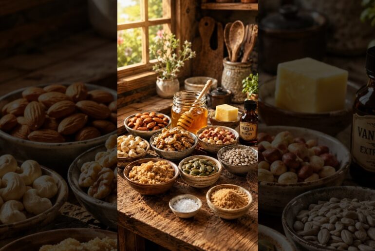HONEY NUTS BAR #miniature #recipe #viral #trending #nuts #healthysnacks