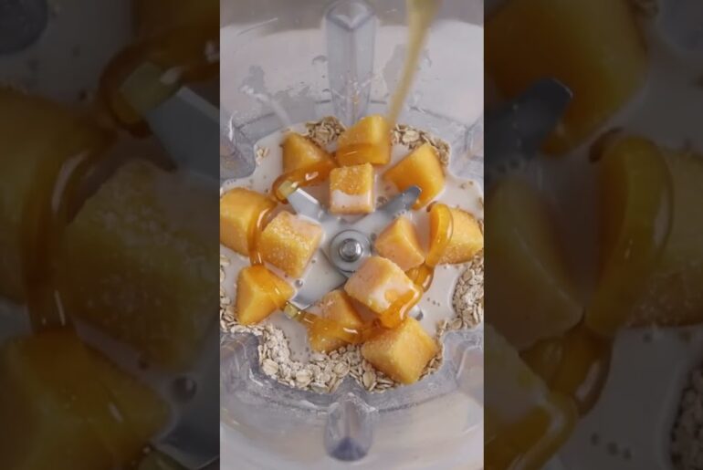 Soft Tropical Protein Icecream #healthyrecipes #cooking #homemade #proteinrich #icecream #tropical
