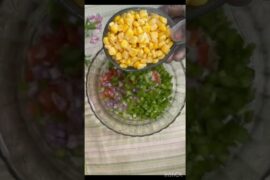 Fresh & Healthy Salad Recipe #HealthyFood #HealthyEating #SaladRecipe