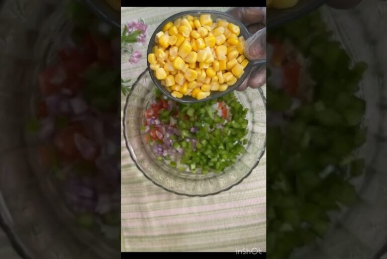 Fresh & Healthy Salad Recipe #HealthyFood #HealthyEating #SaladRecipe