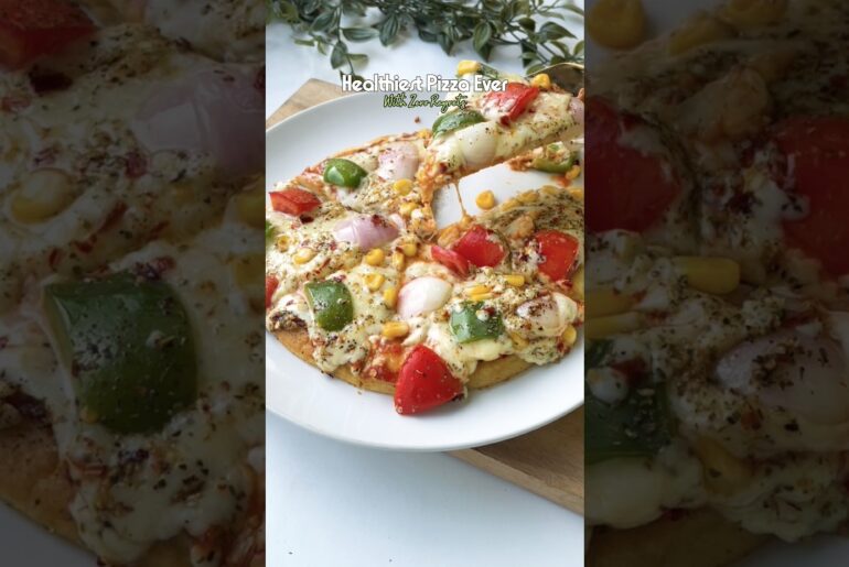 Healthy pizza #pizza #healthypizza #nomaida #shorts #youtubeshorts #healthyrecipes #shortvideo