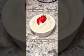Healthy 2 minute banana #icecream #lifestylevlog #reallifehacks #diet #weightloss #banana #sorbet