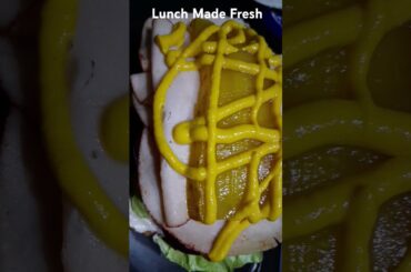 healthy  turkey breast sandwich  #banana apple sauce #shorts #recipes #shorts