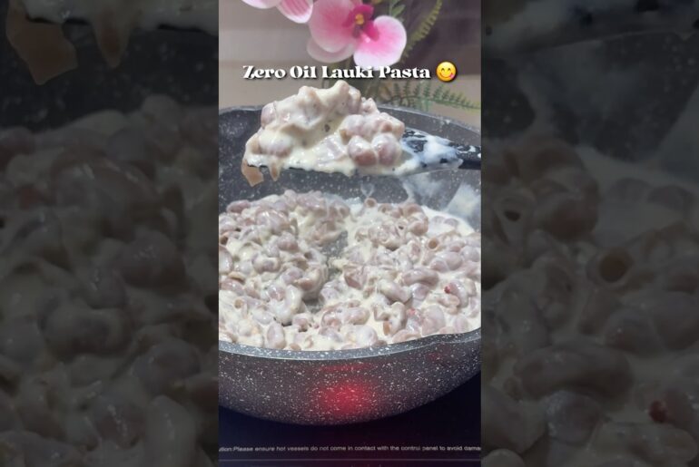 Lauki pasta | high protein | zero oil pasta | low calorie pasta | gluten free | healthy | recipe