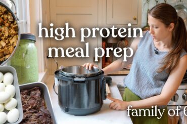 High Protein Meal Prep | Prep Smarter, Cook Faster