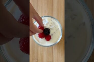 Easy Yogurt Granola Bowl | Healthy Breakfast & Snack Recipe