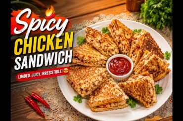 Best Spicy Chicken Sandwich Recipe | Cooking | Recipe #cooking #recipe #sandwich #viral #food #trend