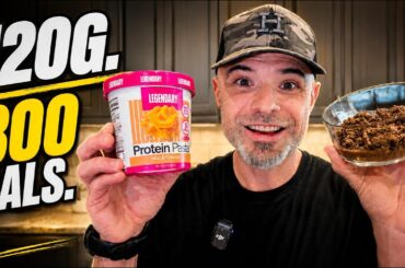 High Protein Low Calorie Meals: 120g Protein Before Lunch (800 Calories!)