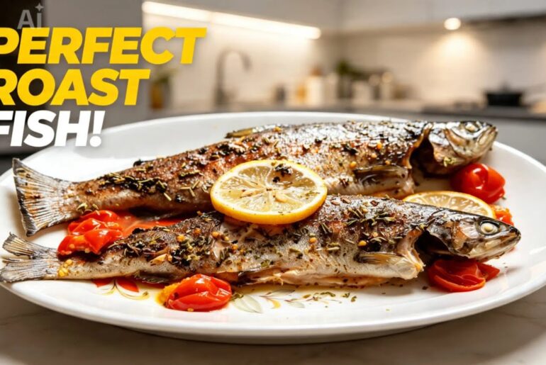 The Perfect Weekly Fish Dinner: Easy Roasted Trout & Fresh Salad Cosy Cooking