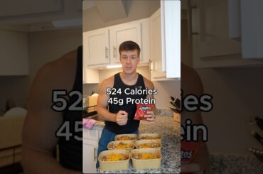Doritos Taco Casserole High Protein Meal Prep Recipe #shorts