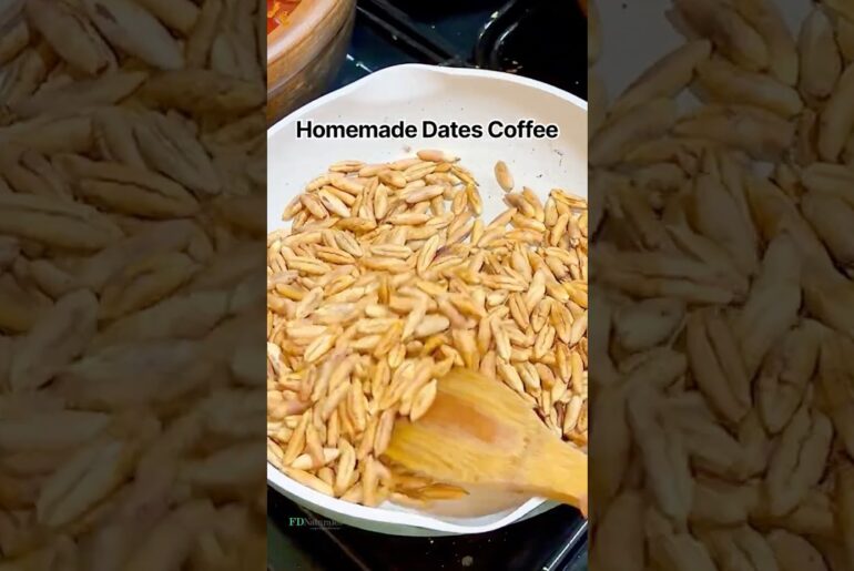 Make dates coffee at home #nutrition #wellness #healthy #recipe