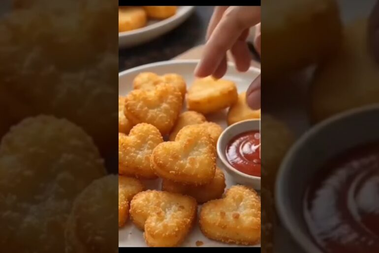 Crispy Potato Nuggets #recipe #homecuisine #food #baking #healthyrecipes #potato #nuggets