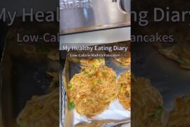 My Healthy Eating Diary: Low-Calorie Radish Pancakes #healthydiet #diabetesdiet #cooking #easyrecipe