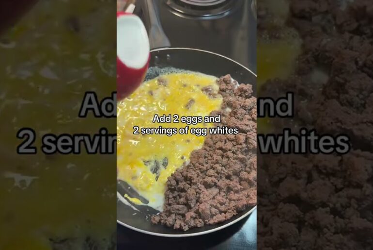 Quick and easy high protein low cal dinner idea! #lowcalorie #easyrecipe #highprotein #quickrecipe