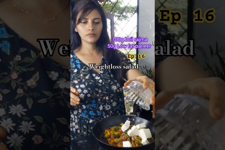 Quick High Protein Weightloss Dinner Recipe/Healthy Lunch Dinner Ideas/Weight Loss Salad #Dinner
