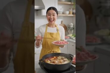 Homemade Hotpot Recipe | Easy and Healthy Dinner #shorts#hotpotrecipie