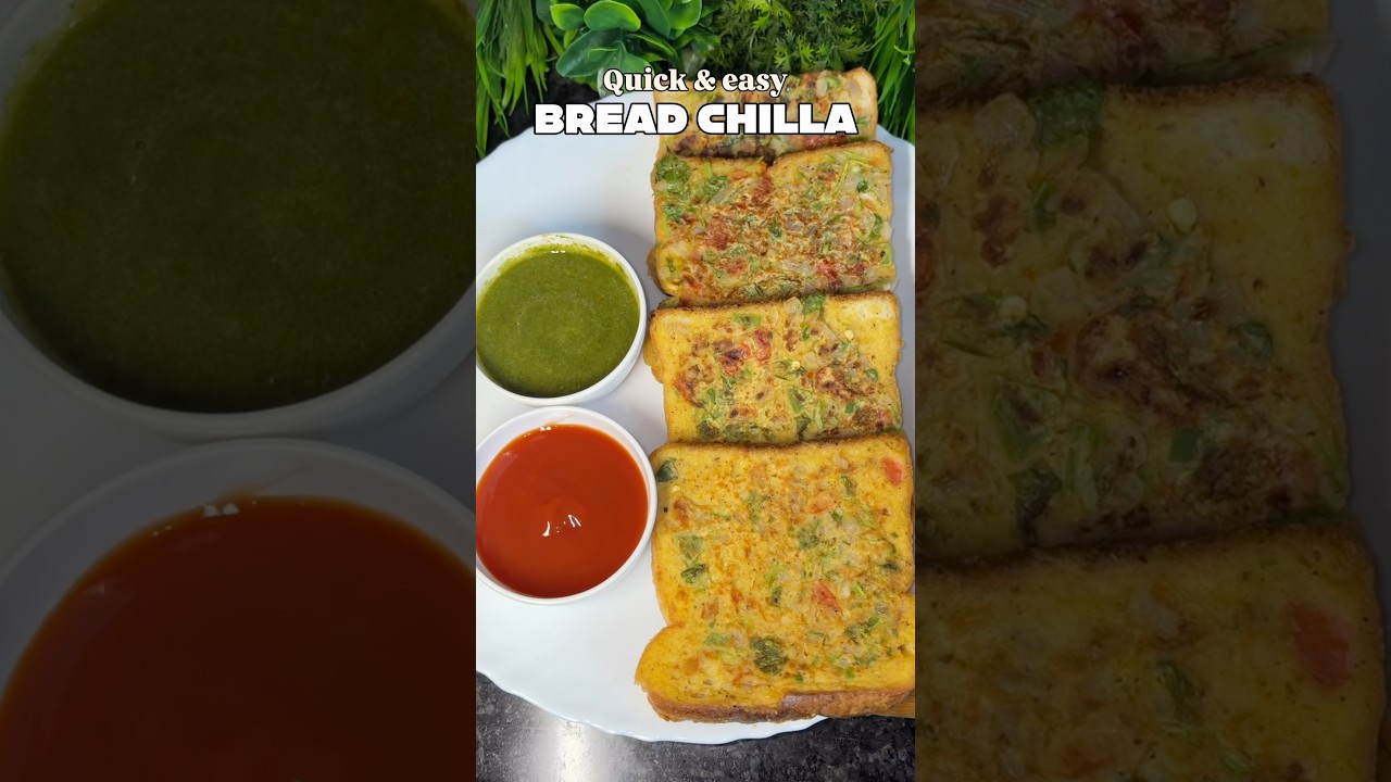 Bread Chilla #viral #recipe #food #cooking #recipe #youtubeshorts #shorts #snacks #healthy # meal Bread Chilla #viral #recipe #food #cooking #recipe #youtubeshorts #shorts #snacks #healthy # meal