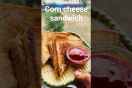 corn cheese sandwich| healthy sandwich|#sandwich #sandwichrecipe #healthyfood #viralrecipe #shorts