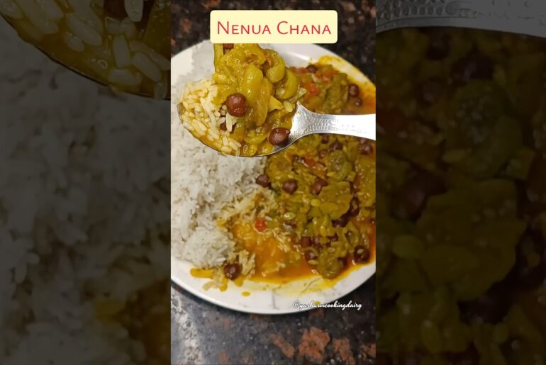 Healthy Nenua Chana Recipe #food #viralshorts #explorepage #healthyrecipes #youtubeshorts #trending