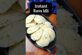 Healthy and Tasty Breakfast | Instant Rava Idli for breakfast #ytshorts #shorts #healthy #trending