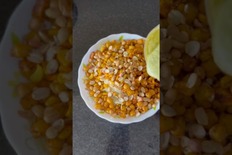 Healthy salad recipe #chhole #sweetcorn #salad #greeksalad #healthy #homemade #viralshorts