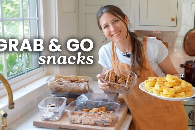 5 Grab & Go Homemade Snacks My Kids Love