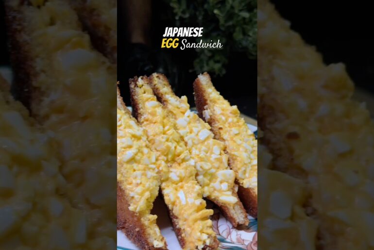 Japanese egg sandwich recipe | Vishesh Monga | #yt #food #sandwich #egg #recipe #health #tasty