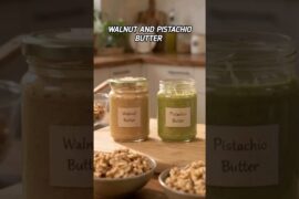 2 Homemade Walnut Butter & Pistachio Butter#nutbutter  #healthyrecipes#homemaderecipes#foodrecipes