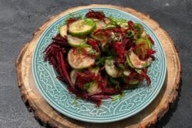 Beetroot Cucumber Chia Seed Salad | Fresh, Crunchy & Easy Healthy Salad Recipe