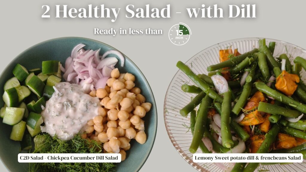 Quick Healthy Salads under 15 minutes | Easy Weight-Loss friendly recipes