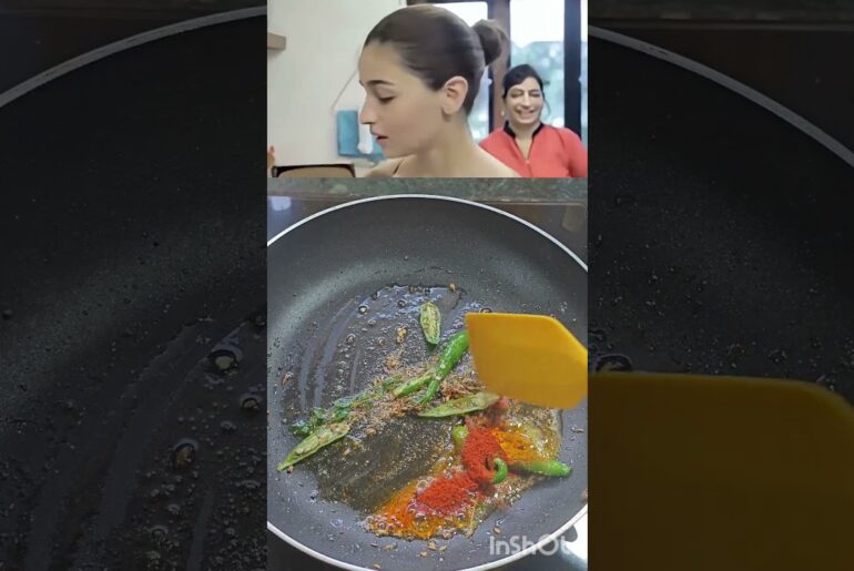Alia Bhatt dahi tadka recipe #aliabhatt #viralrecipe #viralvideo #shorts #trending #ytshorts #recipe