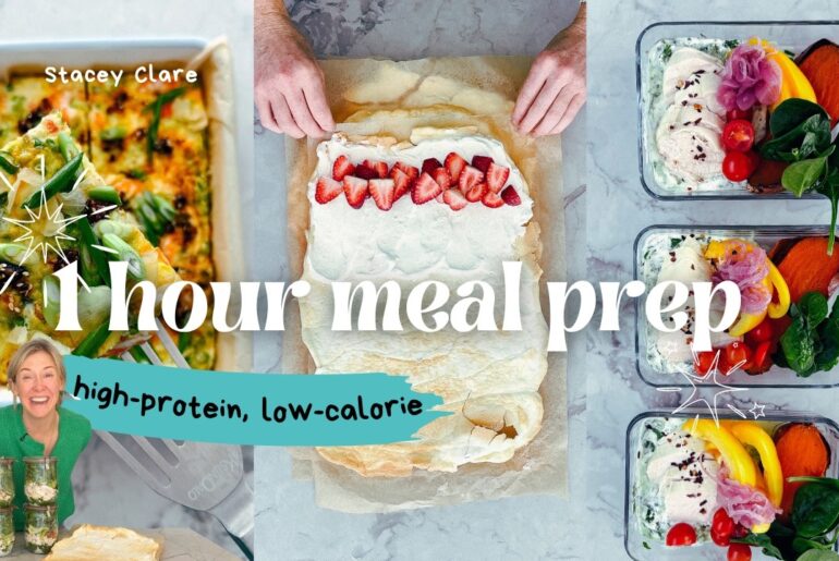1-hour: High-Protein, Low-Calorie Mum Food Meal Prep - Recipes below