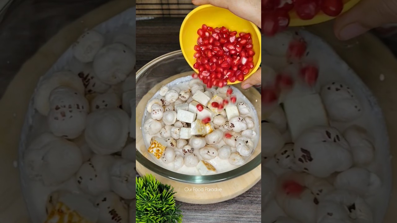 High-Protein Makhana Paneer Raita | Weightloss Recipe #makhana #protein #healthy High-Protein Makhana Paneer Raita | Weightloss Recipe #makhana #protein #healthy