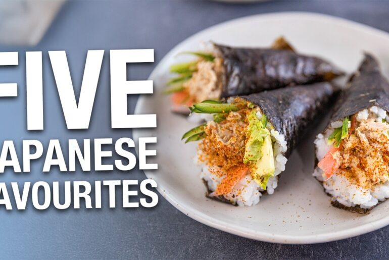 Master These 5 Japanese Dishes at Home!