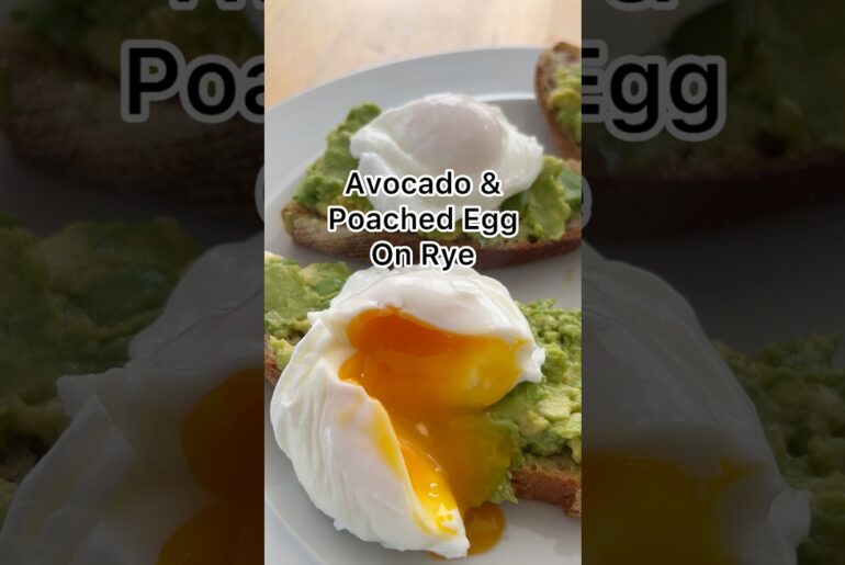 Simple and Healthy Breakfast Anyone Can Make! Brunch Idea for Busy People.