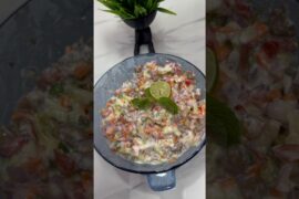 Healthy Vegetable Salad | Crunchy & Tasty Salad Recipe | #Shorts
