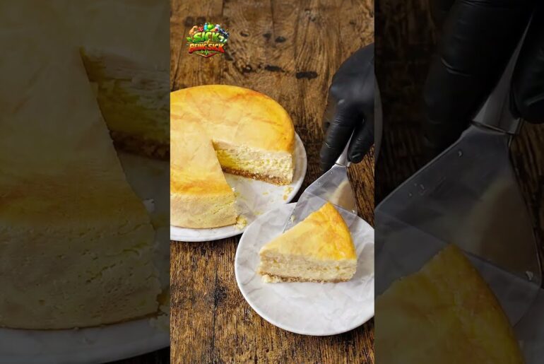 The Easiest Homemade Cheesecake!! #recipe #cake #health #shortvideo #shortsfeed #shortsviral